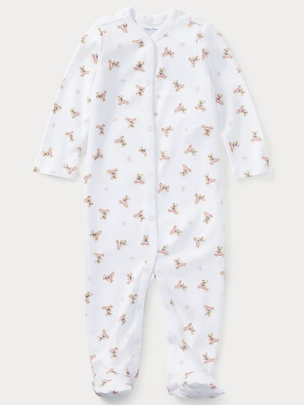 Ralph Lauren | Polo Bear Cotton Coverall | 3 Months